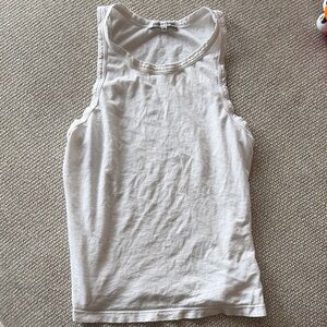Cotton Citizen Cream Tank Top